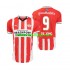 Camisola PSV Eindhoven DE JONG 9 Homem Equipamento Primeiro 2024-2025 Manga Curta